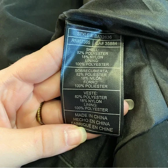 BB Dakota Faux Suede Black Asymmetrical
Jacket Medium Front Zip Up Moto - Picture 10 of 13